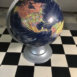 Map Rotating Globe