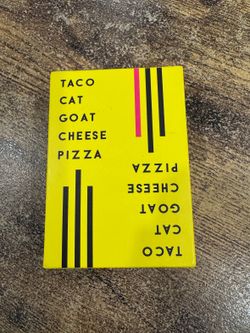 Taco Cat Goat Cheese Pizza Card Game