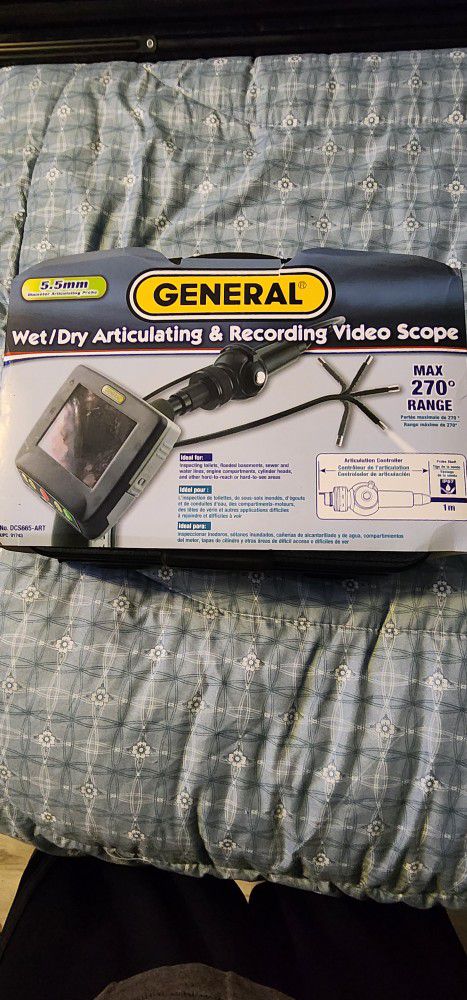 Wet / Dry Articulating & recordingVideo Scope 