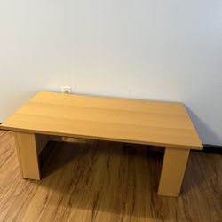 Ikea Wood Coffee Table In Excellent Condition