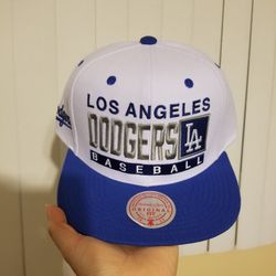 Los Angeles Dodgers Mitchell & Ness Snapback Hat 