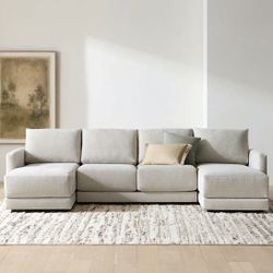 Crate And Barrel Deep Gather Sectional 
