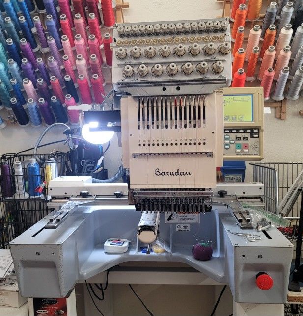 Barudan Embroidery Machine