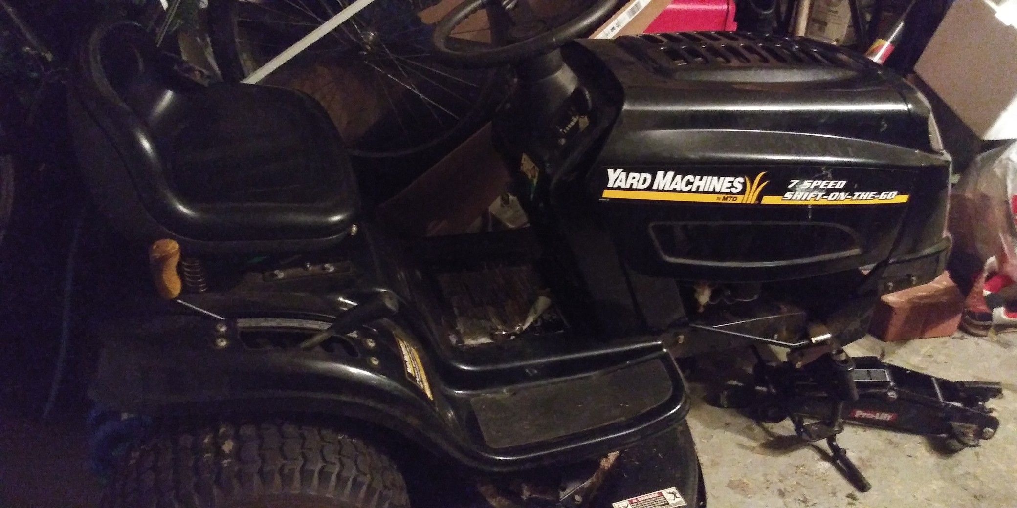 Yard Machines by MTD 7 speed ShiftOnTheGo Riding Mower for Sale in