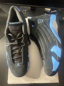 Jordan 14 Black University Blue Size 11