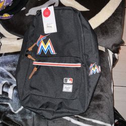 Miami Marlins Baseball Backpack 