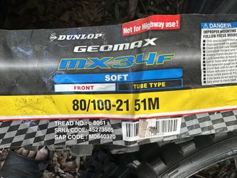 Dunlop Geo Max 80x100x21 ( Front Tire