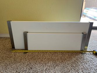 ikea wall mounted shelves with brackets (set of 2)