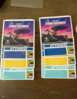 Comic Con 2026 tickets x2