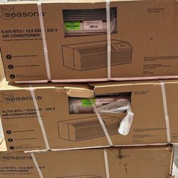seasons  10,000 btu air conditioner with heater lu