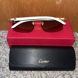 Cartier White Buffalo Horn Glasses Buffs for Sale in Ann Arbor MI OfferUp