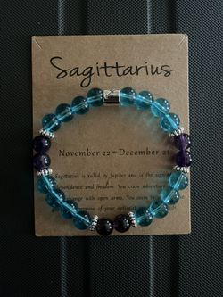 Sagittarius Birthstone Bracelets - See Info