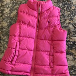 Girl’s Old Navy Pink Vest Size 8