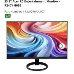 Acer monitor 