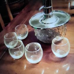 Antique  Despenser Crystal  Perfect 