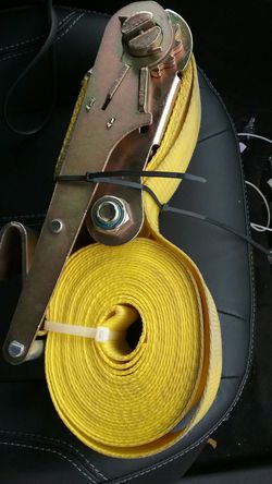 Heavy duty 27 foot strap ratchet