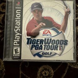 Ps1 PlayStation Tiger Woods Golf