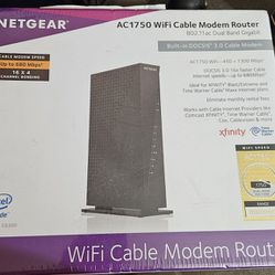 Brand new In Box WiFi Cable Modem Router
