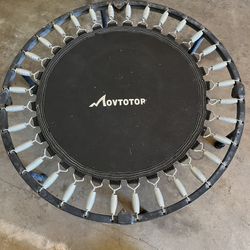 Movtotop 38-inch Foldable Fitness Rebounder Trampoline