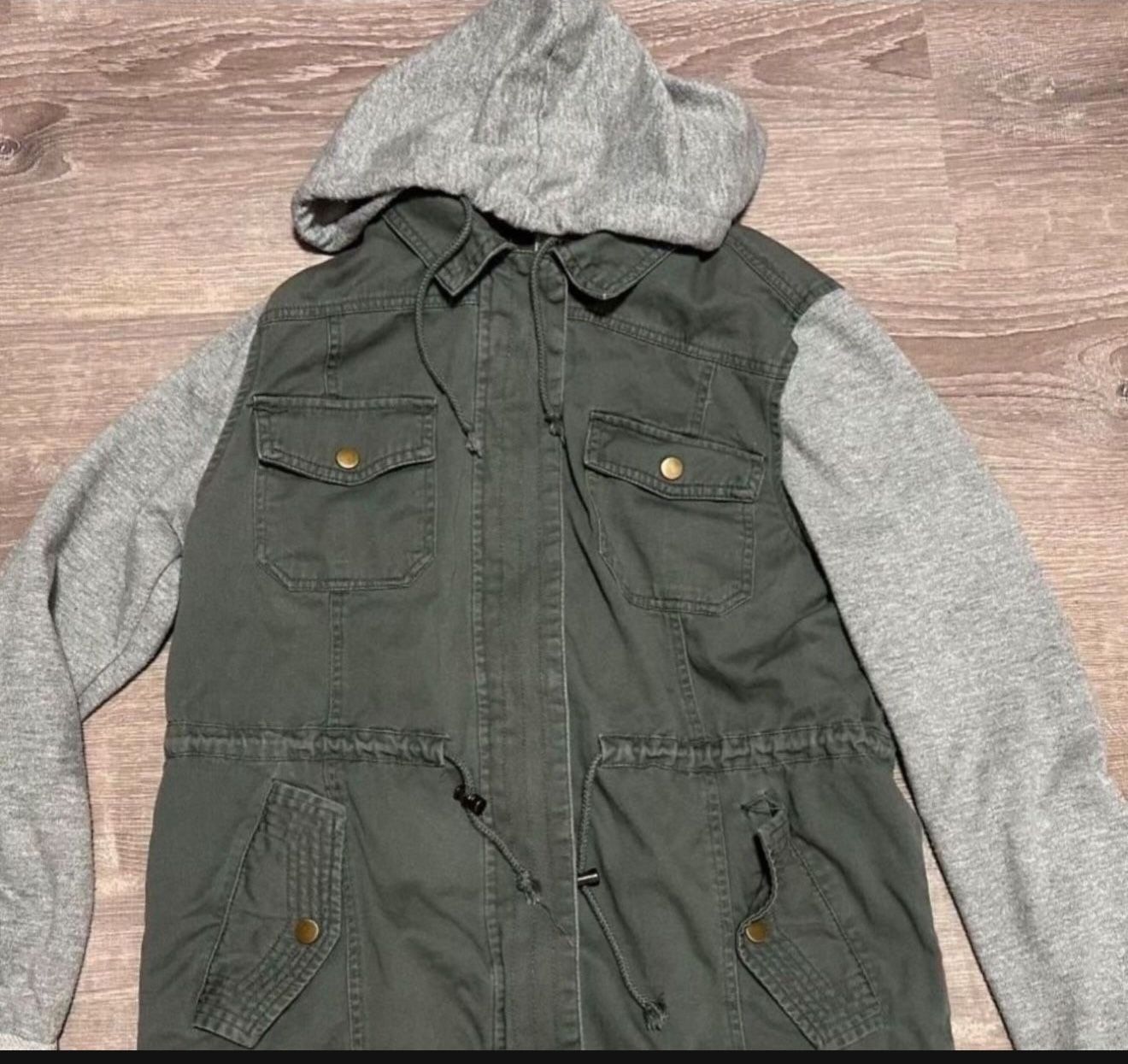 Juniors Jean Jacket Size Lrg