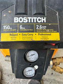 Bostitch air compressor