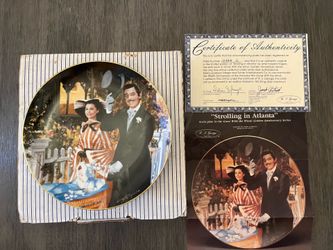 Gone With The Wind Plate