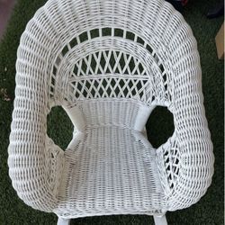 Wicker Child Chair