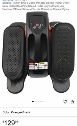 Portable Under Desk Elliptical Pedal Exerciser