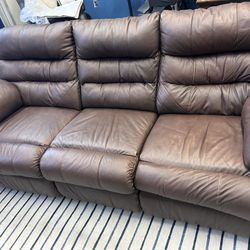 Moving Sale! Leather Couch