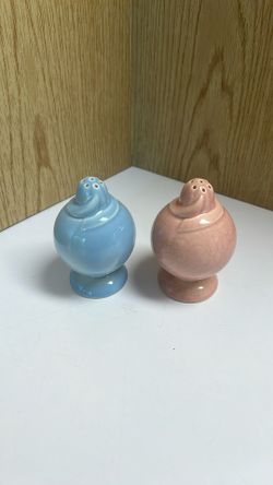 Lu-Ray Salt And Pepper Shakers