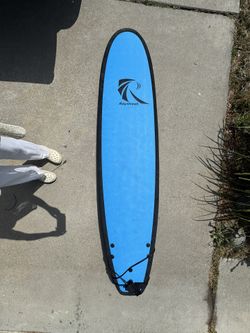 ray streak 8,0 with fins and leash 