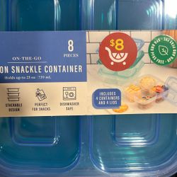 Container For Good And Snacks 