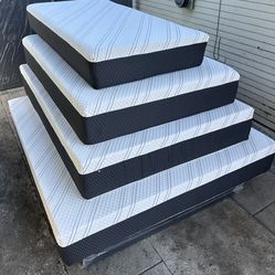 King Size Mattress Pillow Top New