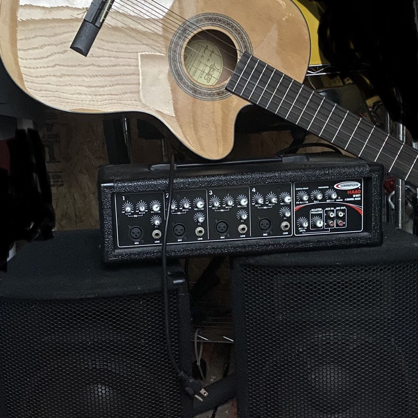 Speaker 🔊,Amplifier & Guitar 🎸