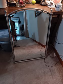 Solid Crome Mirror 