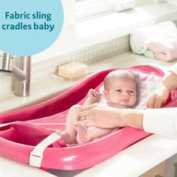 3 In 1 Sure Comfort Newborn to Toddler Tub with Infant Sling $5