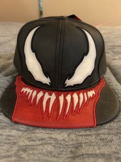 Marvel Venom leather SnapBack