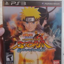 Naruto Shippuden Ultimate Ninja Storm Generations PS3 Playstation 3 Game