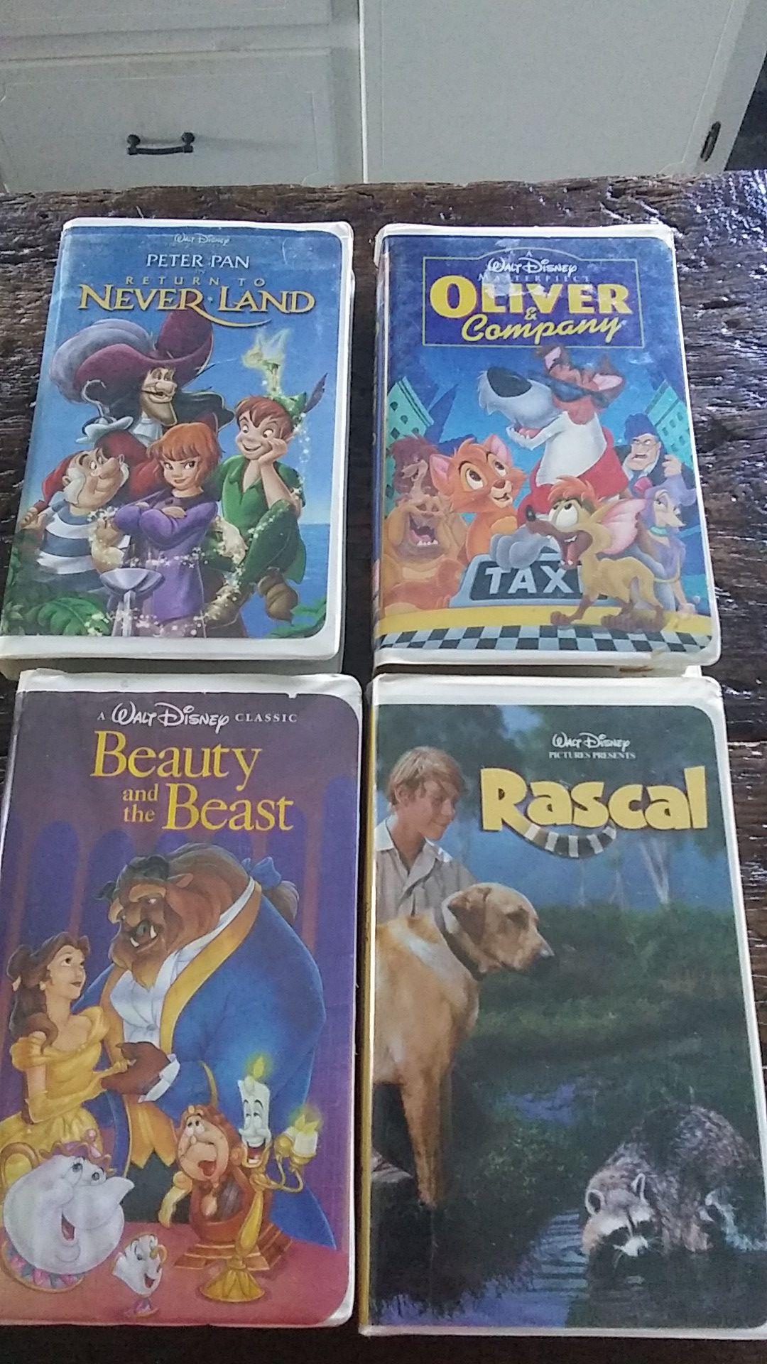 Disney vhs tapes