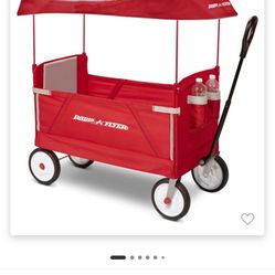 Radio Flyer 3 In 1 EZ Fold Wagon