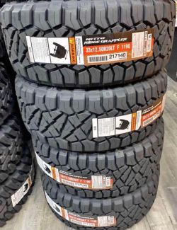 33 1250 20 NITTO RIDGE GRAPPLERS BRAND NEW TIRE TIRES $415 EACH OR $1660 FOR A SET OF 4 WHILE SUPPLIES LAST FINANCING AVAILABLE DELIVERY AVAILABLE