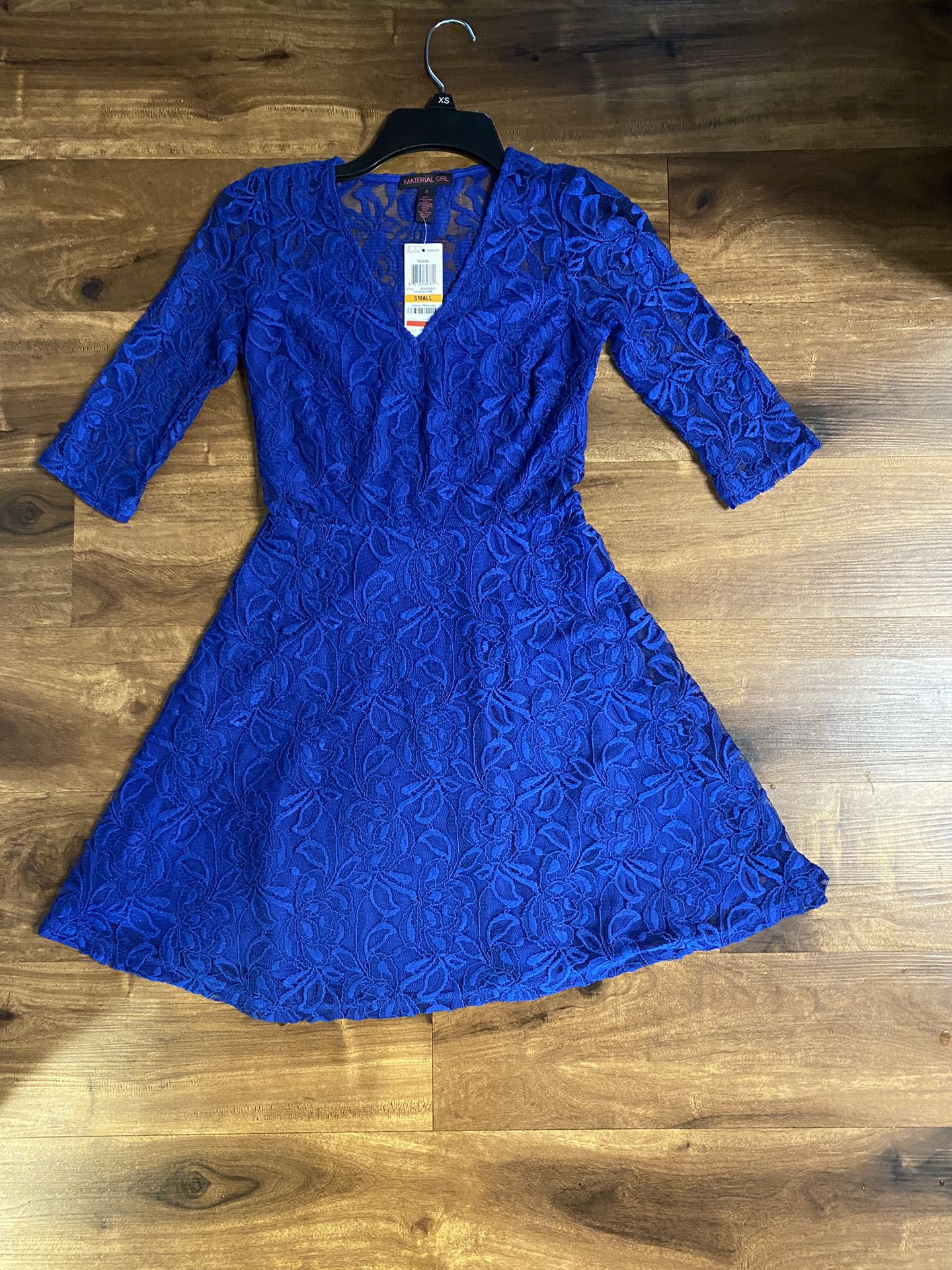 Brand New Woman’s Material Girl brand Blue Dress Up For Sale 