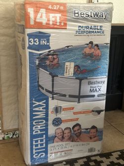 Bestway Steel Pro MAX 14' x 33" Round Pool Set	