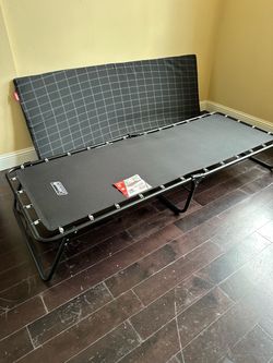 Coleman Folding Camp Cot with Mattress