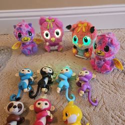 Hatchimals Interactive Toys And Fngerlings Monkeys Interactive Toys, Dolls, Plushies