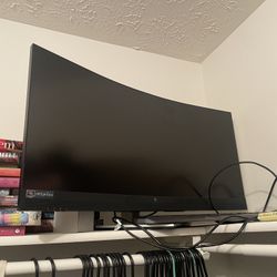 31.5 inch curved HP monitor 