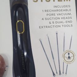 New Microderm Blemish Removal System In Black or Pink