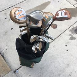 Golf clubs and Bag