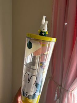 Limited edition miffy starbucks cup
