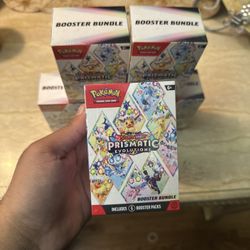 Pokemon Prismatic Evolutions Booster Bundle